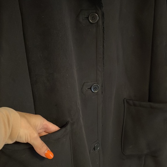 Brooks Brothers faux fur coat . Size L - Picture 4 of 13